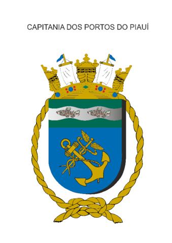Coat of arms (crest) of the Harbour Captain of Piaui, Brazilian Navy