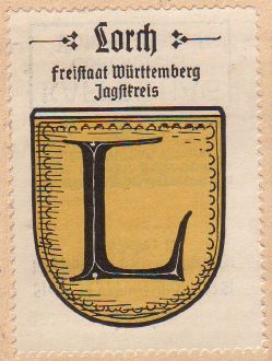 Wappen von Lorch (Württemberg)/Coat of arms (crest) of Lorch (Württemberg)