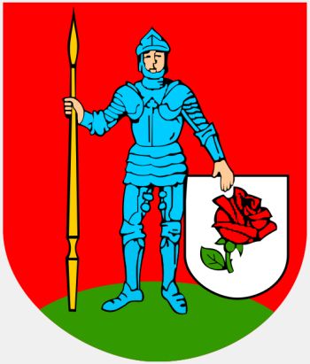 Arms of Ostróda (county)