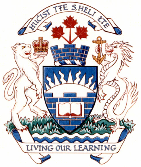 Arms of Royal Roads University