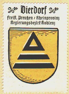 Wappen von Dierdorf/Coat of arms (crest) of Dierdorf