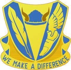 Arms of Garey High School Junior Reserve Officer Training Corps, US Army