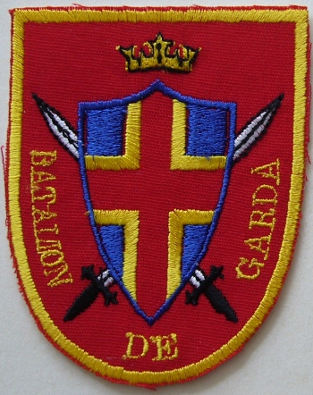 Coat of arms (crest) of the Guards Battalion, Moldovan Army
