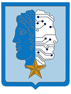 Coat of arms (crest) of the Signal Command Cybernetic Security Unit, Italian Army