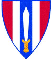Coat of arms (crest) of European Civil Affairs Division, US Army