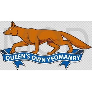Coat of arms (crest) of the The Queen's Own Yeomanry, British Army