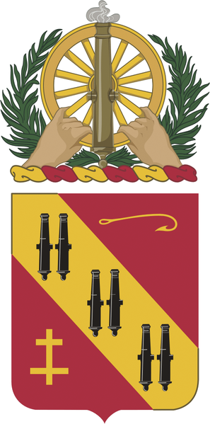 Arms of 5th Air Defense Artillery Regiment, US Army