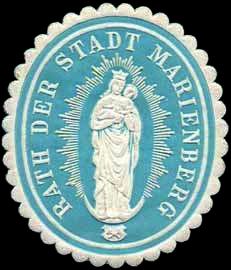 Seal of Marienberg (Sachsen)