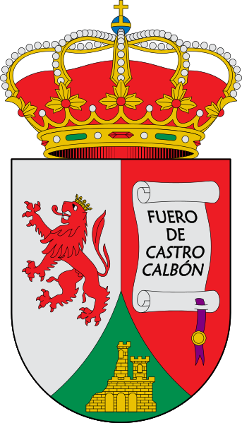 Escudo de Castrocalbón/Arms of Castrocalbón