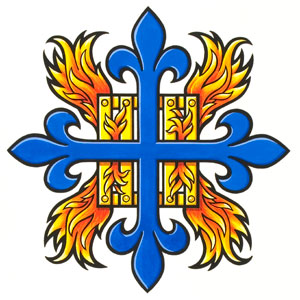 Coat of arms (crest) of Saint-Laurent Herald