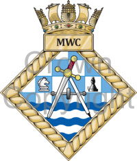 Coat of arms (crest) of the Maritime Warfare Centre, Royal Navy