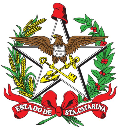 Coat of arms (crest) of Santa Catarina (state)