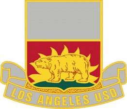Coat of arms (crest) of Van Nuys High School Junior Reserve Officer Training Corps, Los Angeles Unified School District, US Army