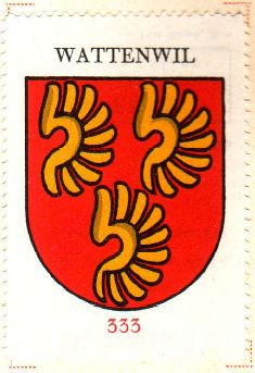 Wappen von/Blason de Wattenwil