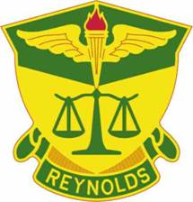 Arms of AC Reynolds High School Junior Reserve Officer Training Corps, US Army
