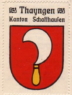 Wappen von/Blason de Thayngen