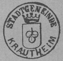 Siegel von Krautheim (Jagst)