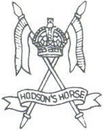 Arms of 4th Horse (Hodson's Horse), Indian Army