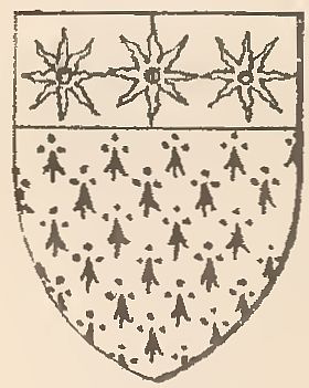 Arms (crest) of Edward Rainbowe