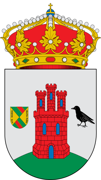 Escudo de Cuerva/Arms (crest) of Cuerva