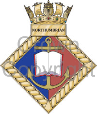 Coat of arms (crest) of the Northumbrian Universities Royal Naval Unit, United Kingdom
