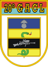 20th Light Field Artillery Group, Brazilian Army.png