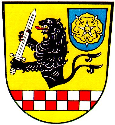 Wappen von Sulzdorf an der Lederhecke / Arms of Sulzdorf an der Lederhecke