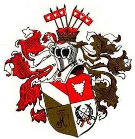 Arms of Corps Franco Guestphalla Köln