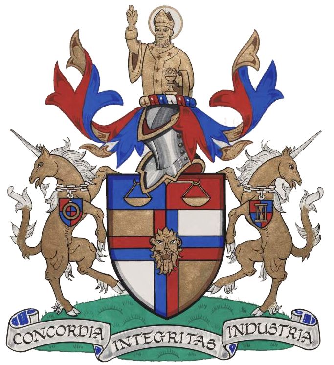 Arms of National Association of Goldsmiths of Great Britain and Ireland