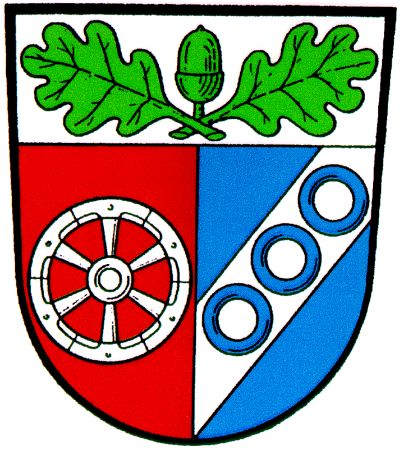 Wappen von Aschaffenburg (kreis) / Arms of Aschaffenburg (kreis)