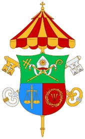 Arms (crest) of Basilica Shrine of the Good Lord Jesus of Deliverance, Liberdade