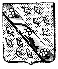Arms (crest) of Joseph-Julien de Saint-Rome Gualy