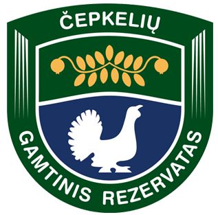 Arms (crest) of Čepkeliai State Nature Reserve