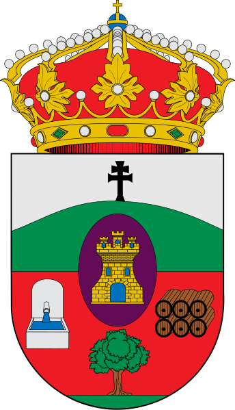 Escudo de Aldeanueva de la Serrezuela/Arms (crest) of Aldeanueva de la Serrezuela