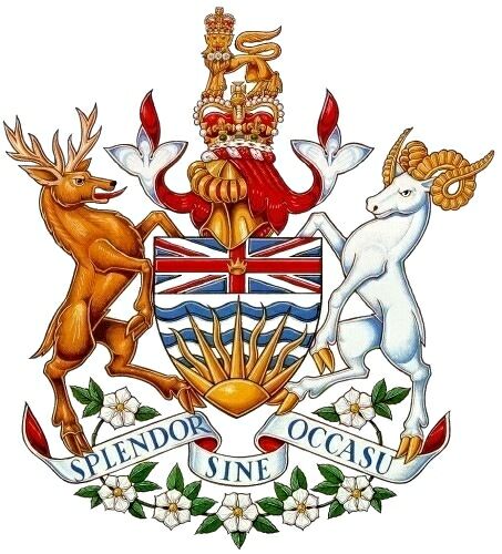 Arms of British Columbia