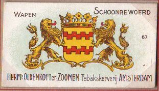 Wapen van Schoonrewoerd/Coat of arms (crest) of Schoonrewoerd