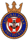 Coat of arms (crest) of the EML Admiral Pitka (A230), Estonian Navy