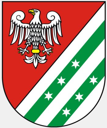 Arms of Międzyrzecz (county)