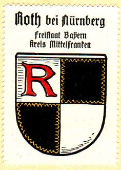 Wappen von Roth (Bayern)/Coat of arms (crest) of Roth (Bayern)
