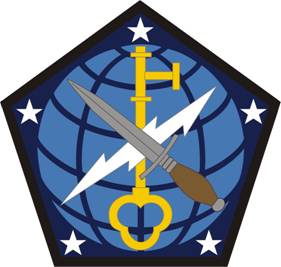 Coat of arms (crest) of 704th Military Intelligence Brigade, US Army