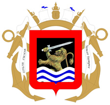 Coat of arms (crest) of the Fleet Command, Navy of Uruguay