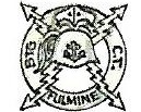 Coat of arms (crest) of the Fulmine Battalion, Italian Navy