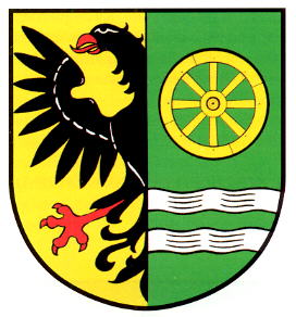 Wappen von Amt Kirchspielslandgemeinde Lunden / Arms of Amt Kirchspielslandgemeinde Lunden
