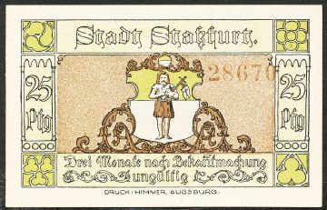 Notgeld von Stassfurt