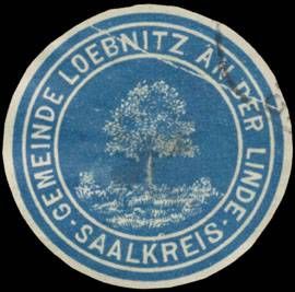 Wappen von Löbnitz an der Linde/Arms (crest) of Löbnitz an der Linde