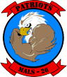 Coat of arms (crest) of the MALS-26 Patriots, USMC