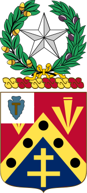 Coat of arms (crest) of the 949th Support Battalion, Texas Army National Guard