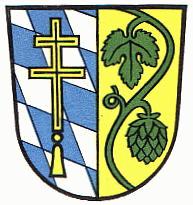Wappen von Pfaffenhofen an der Ilm (kreis)/Arms (crest) of Pfaffenhofen an der Ilm (kreis)