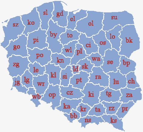 Arms of Polish Provinces