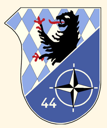Coat of arms (crest) of the 44th Fighter-Bomber Wing, German Air Force